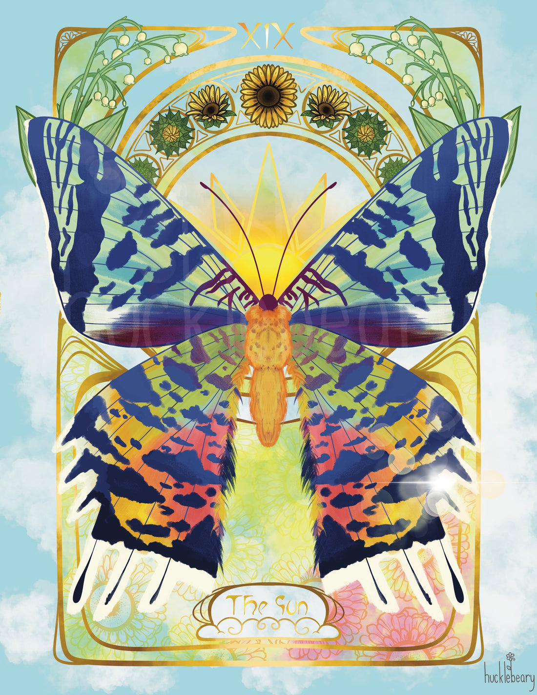 Moth Tarot Series: The Sun