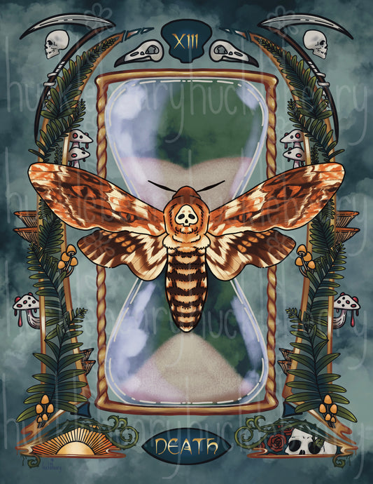 Moth Tarot Series: Death