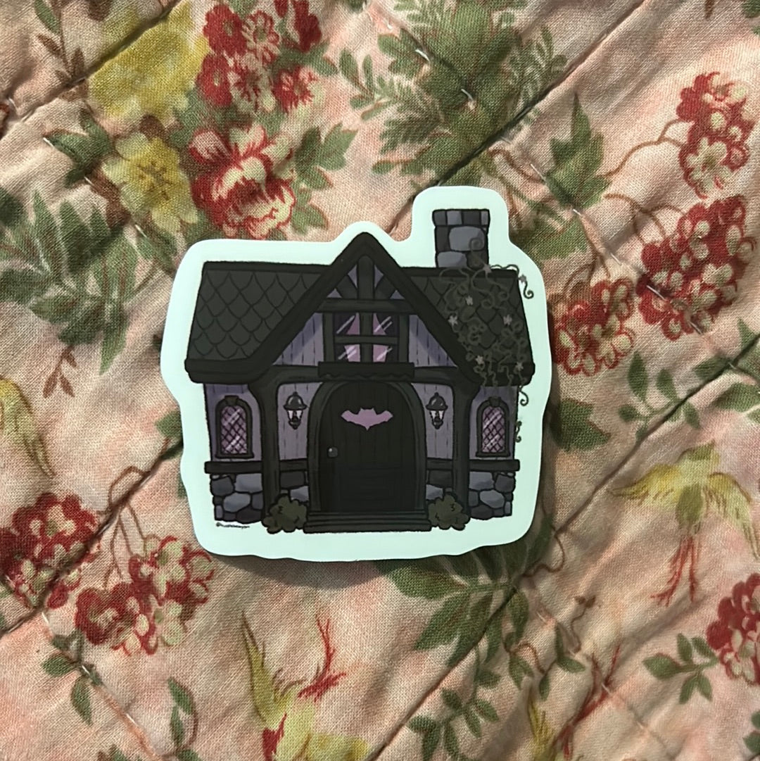 Goth Cottage Sticker