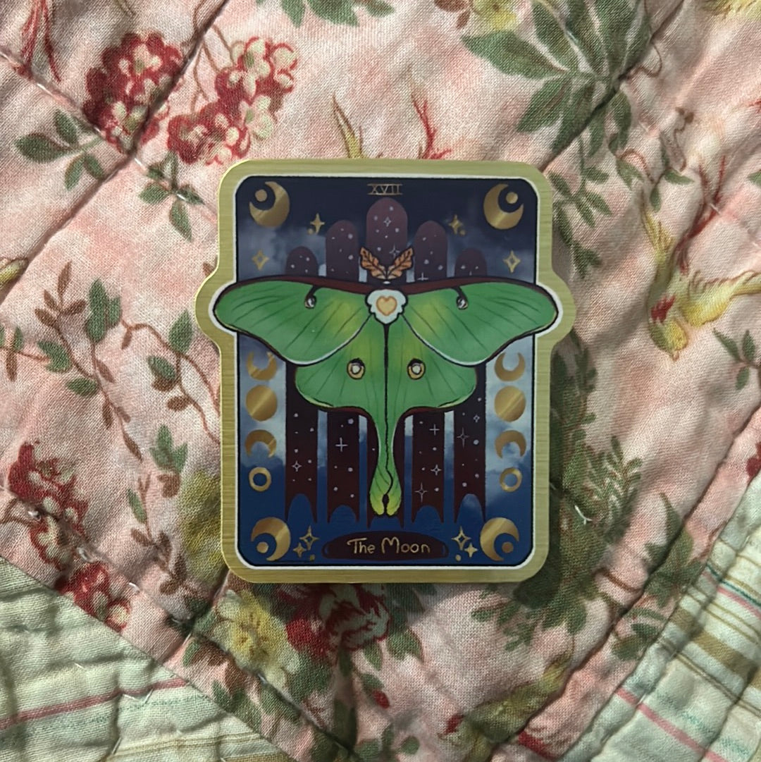 Luna Moth Sticker