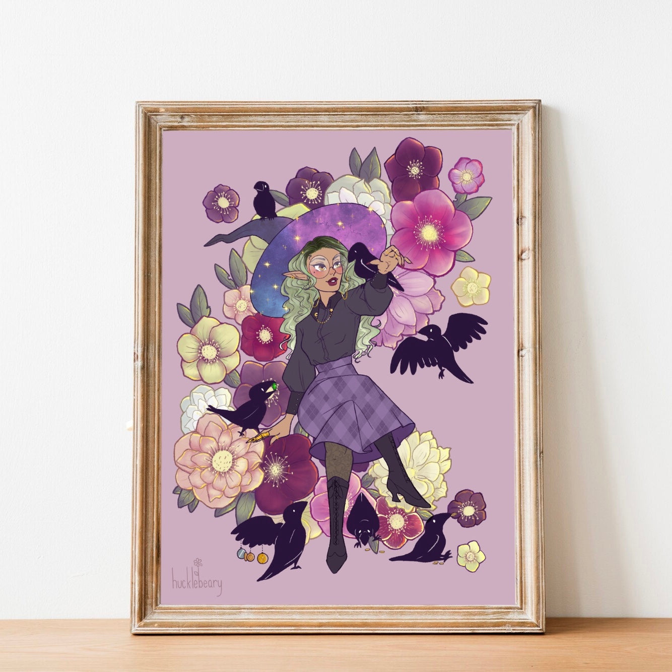 Hellebore Witch Print (8.5"x11")